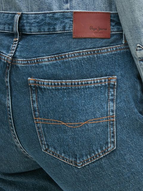 Pepe Jeans jeansy TAPERED JEANS HW VIOLET