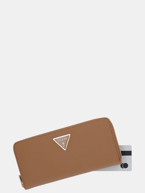 Guess portfel LAUREL damski kolor brązowy SWZG74 59146 - zdjęcie produktu nr 2