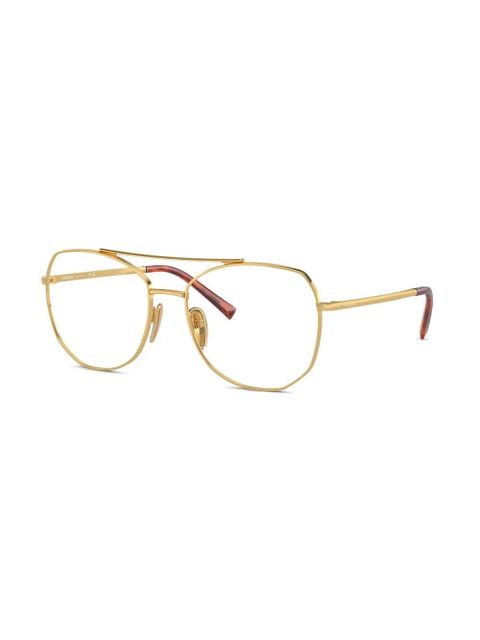Prada Eyewear PR A58V glasses - Gold - zdjęcie produktu nr 2