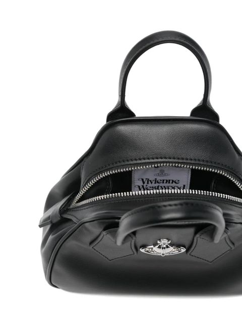 Vivienne Westwood small Yasmine Orb tote bag - Black