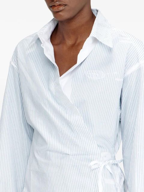 Diesel asymmetric hem dress - White