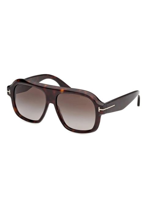 TOM FORD Eyewear pilot-frame sunglasses - Brown - zdjęcie produktu nr 2