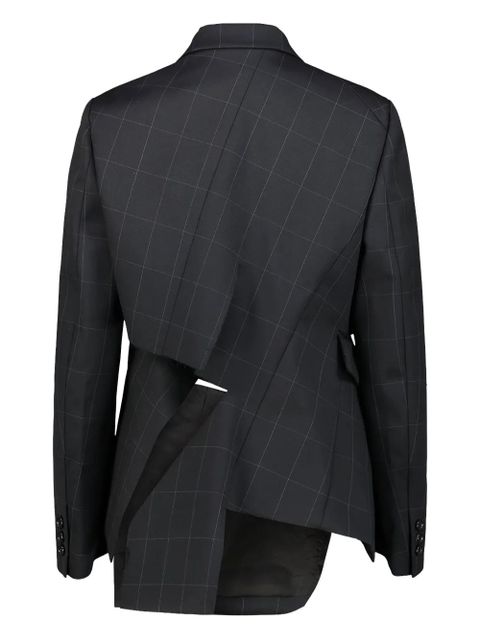 Comme Des Garçons bow-detail cut out jacket - Black - zdjęcie produktu nr 2