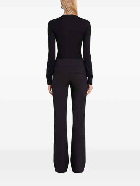 Courrèges twist-detailing shirt - Black