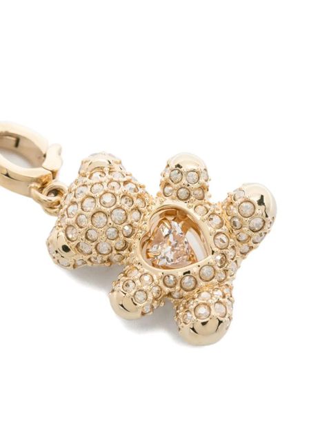 Swarovski Idyllia crystal teddy charm - Gold