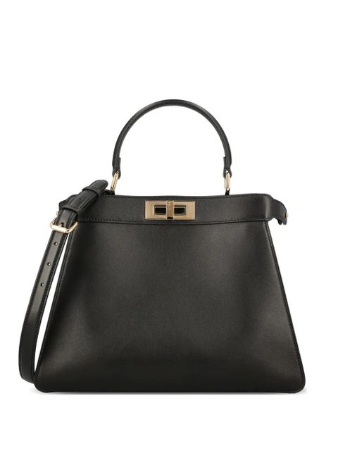 FENDI medium Peekaboo ISeeU tote bag - Black - zdjęcie produktu nr 1