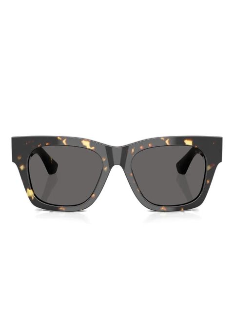 Burberry Eyewear tortoiseshell-pattern square-frame sunglasses - Yellow - zdjęcie produktu nr 1