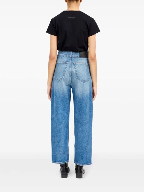 MM6 Maison Margiela button-up straight jeans - Blue