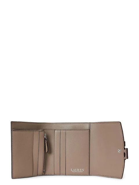 Lauren Ralph Lauren portfel skórzany damski kolor brązowy 432966782 - zdjęcie produktu nr 2