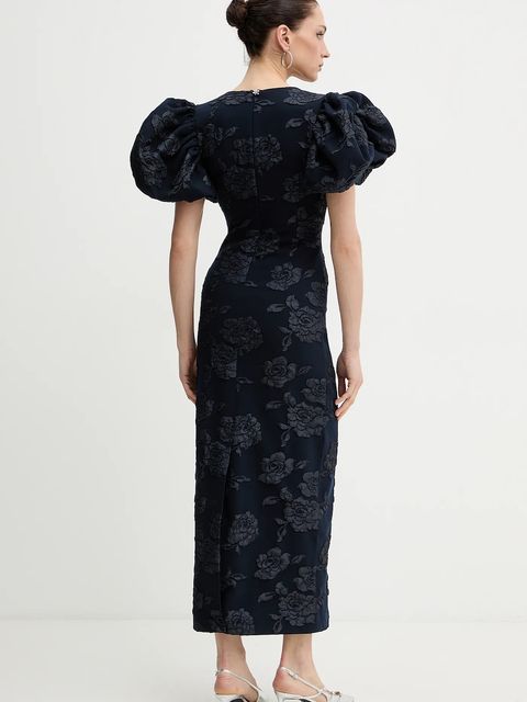 Rotate sukienka kolor granatowy 1151172318