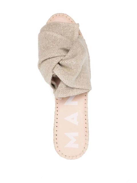 Manebi Havana platform-sole espadrilles - Neutrals