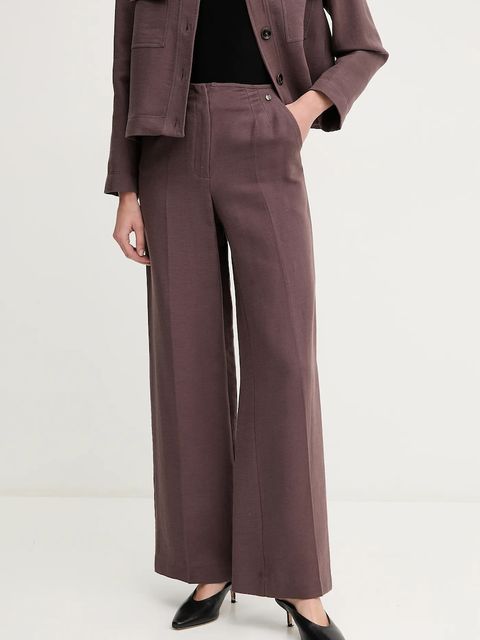 Pedro del Hierro spodnie z domieszką lnu - zdjęcie produktu nr 2