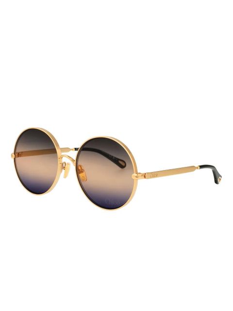 Chloé Eyewear Aly round-frame sunglasses - Gold - zdjęcie produktu nr 2