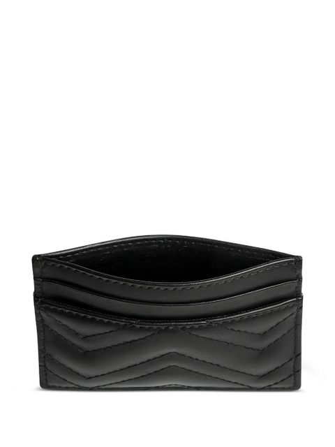 Gucci GG Marmont quilted wallet - Black