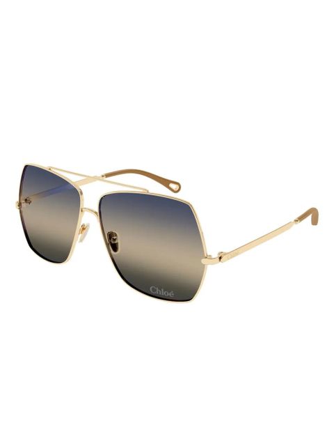 Chloé Eyewear Aly sunglasses - Gold - zdjęcie produktu nr 2