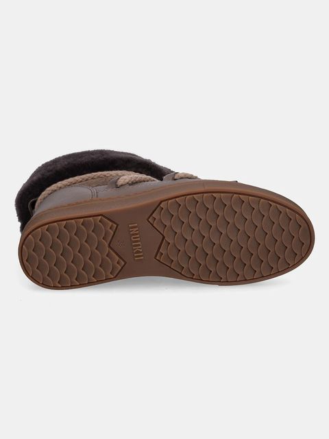 Inuikii śniegowce skórzane Classic High kolor brązowy 1001.002.0072.163