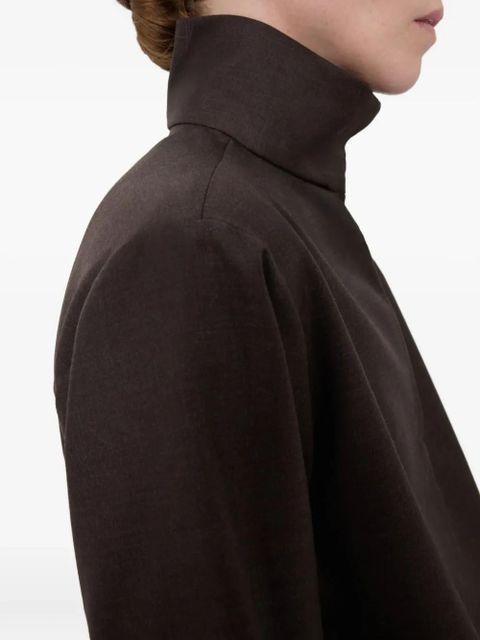 LouLou de Saison high-neck sweatshirt - Brown