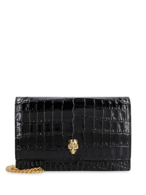 Alexander McQueen small Skull cross body bag - Black - zdjęcie produktu nr 1
