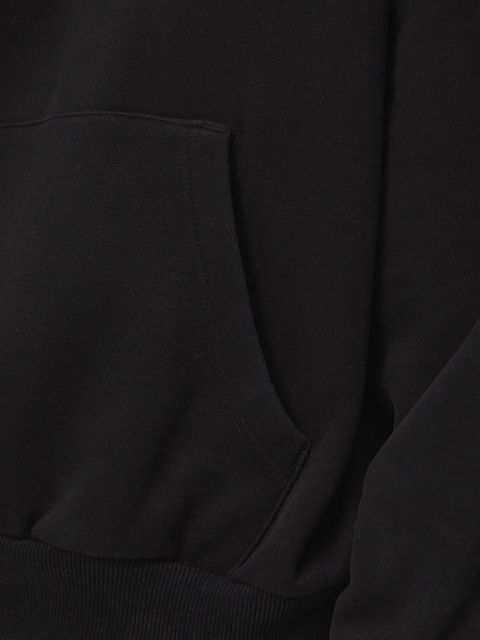 Medicine bluza damska kolor czarny z kapturem gładka