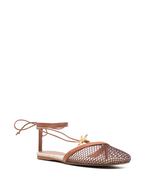 FARM Rio starfish lace-up sandals - Brown - zdjęcie produktu nr 2