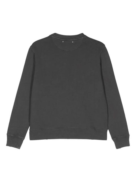 Golden Goose crystal-embellished cotton sweatshirt - Grey - zdjęcie produktu nr 2
