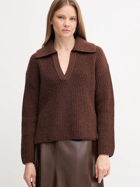 Barbour sweter z dodatkiem wełny ROBYN - zdjęcie produktu nr 2