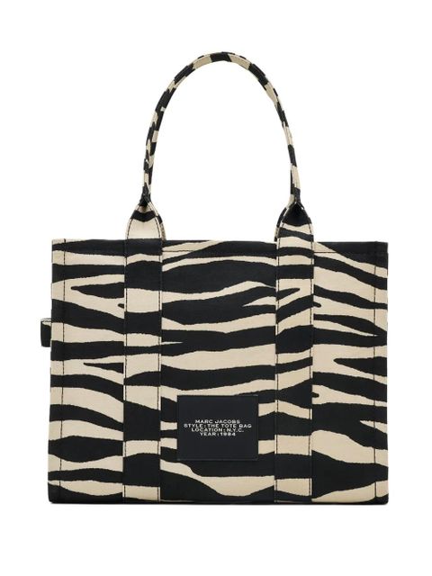 Marc Jacobs Zebra-print tote bag - Black