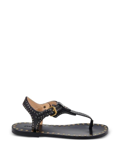 ISABEL MARANT Joony studded buckle sandals - Black - zdjęcie produktu nr 1