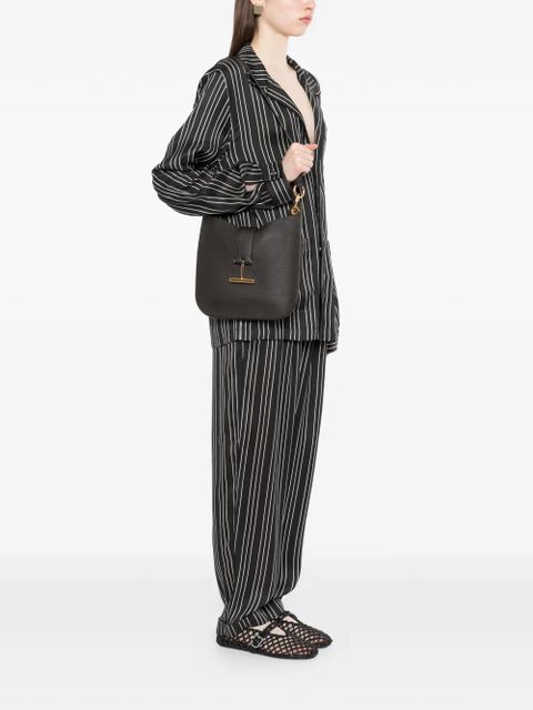 TOM FORD t bar shoulder bag - Brown