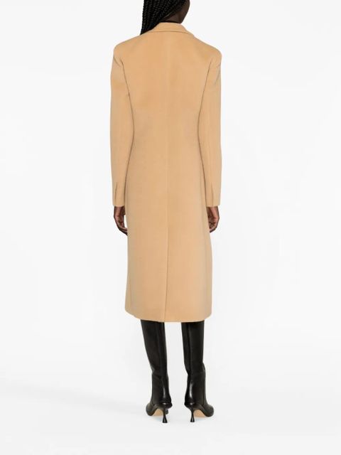 Jil Sander virgin-wool single-breasted coat - Neutrals