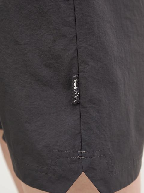 Helly Hansen szorty outdoorowe Vetta kolor szary gładkie high waist 63184 - zdjęcie produktu nr 2