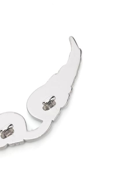 Zadig&Voltaire Swing Your Wings keyring charm - White - zdjęcie produktu nr 2