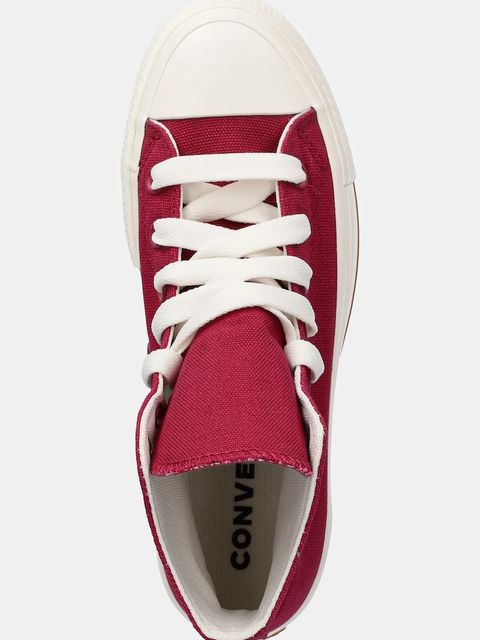 Converse trampki Chuck Taylor All Star Lift kolor czerwony A13878C