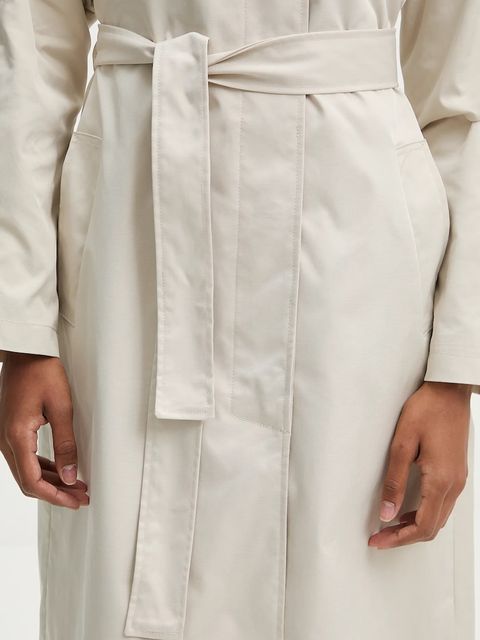 Answear.LAB trencz kolor beżowy