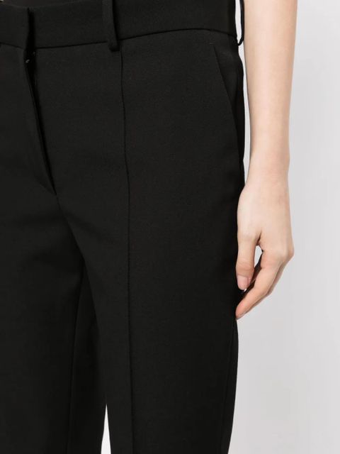 Lanvin high-rise straight-leg trousers - Black