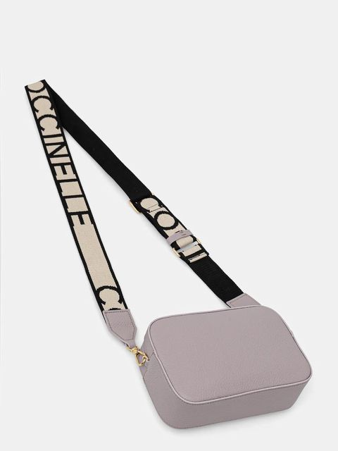 Coccinelle torebka skórzana kolor szary E5 MN5 55 I1 01 - zdjęcie produktu nr 2