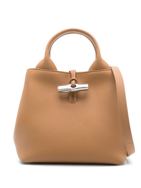 Longchamp small Le Roseau tote bag - Brown - zdjęcie produktu nr 1