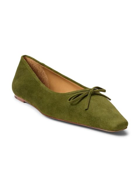 Polo Ralph Lauren baleriny zamszowe Pnt Ballet Flat - zdjęcie produktu nr 2