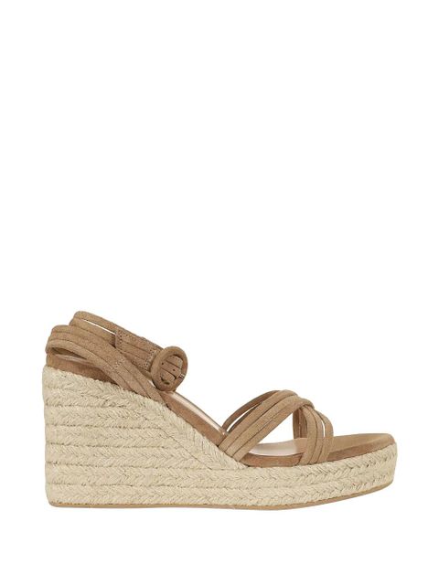 Gianvito Rossi strappy wedge sandals - Brown - zdjęcie produktu nr 1