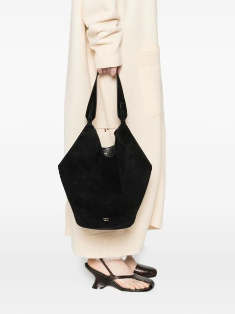 KHAITE medium Lotus tote bag - Black - zdjęcie produktu nr 2