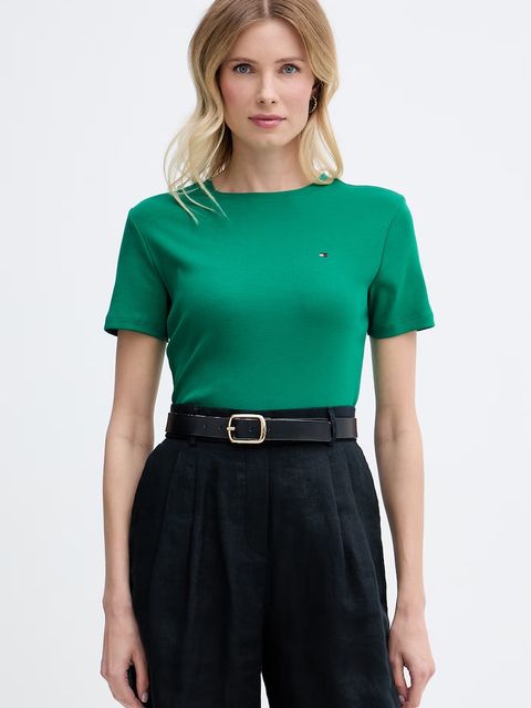 Tommy Hilfiger t-shirt damski bawełniany - zdjęcie produktu nr 1