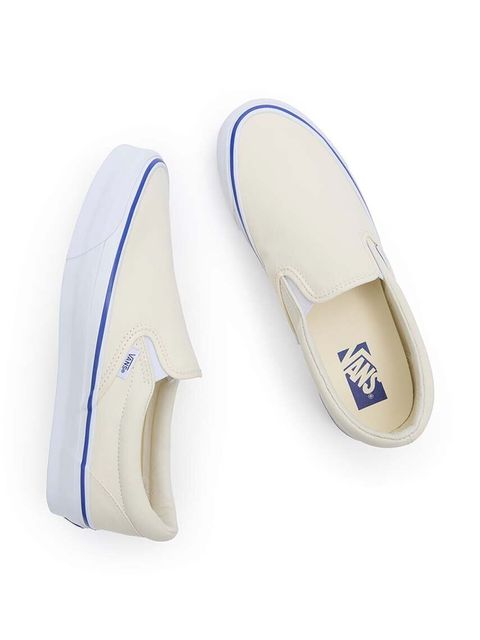 Vans tenisówki Premium Standards Slip-On Reissue 98 kolor beżowy VN000CSEOFW1