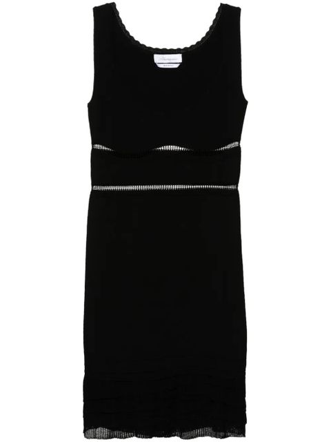 Blumarine jersey min dress - Black - zdjęcie produktu nr 1