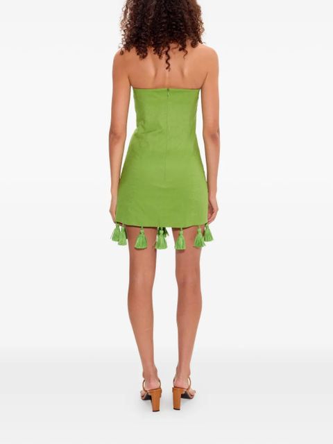 Simon Miller Freya strapless mini dress - Green