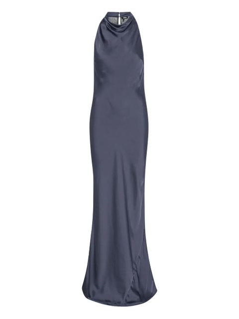 ROTATE BIRGER CHRISTENSEN lace-insert maxi dress - Blue - zdjęcie produktu nr 1