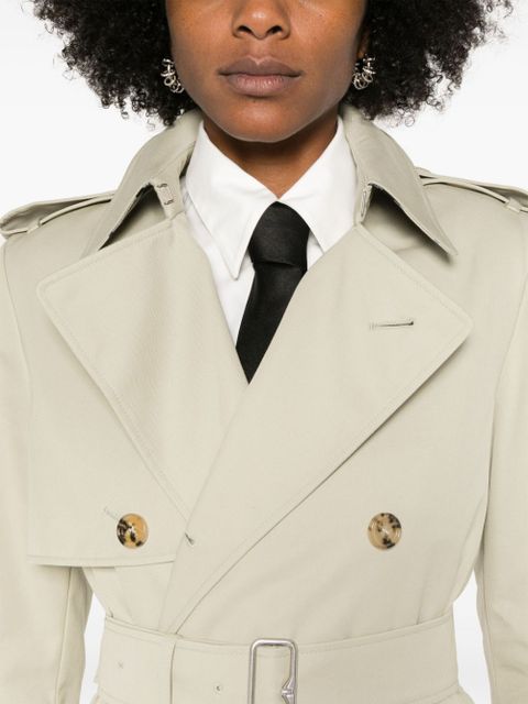 Burberry double-breasted trench coat - Neutrals - zdjęcie produktu nr 2