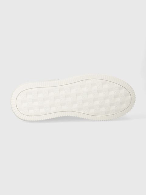 Calvin Klein Jeans sneakersy skórzane YW0YW00823 CHUNKY CUPSOLE MONOLOGO W