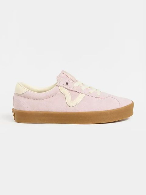 Vans tenisówki zamszowe Sport Low kolor różowy VN000CQRO3N1 - zdjęcie produktu nr 1