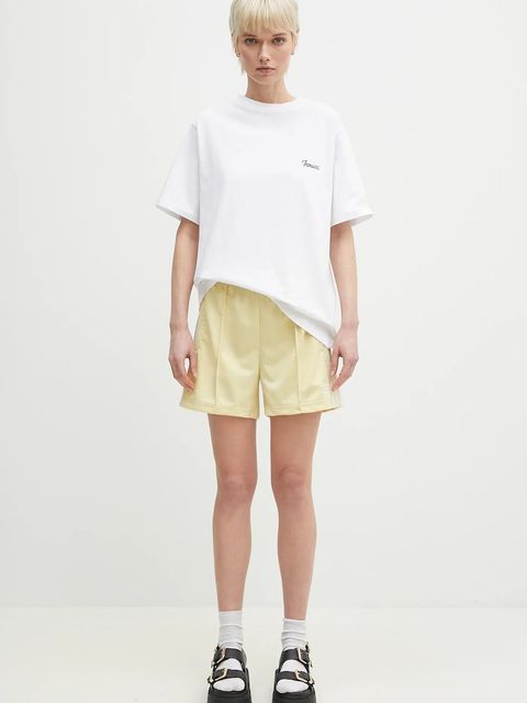 Fiorucci t-shirt bawełniany Logo Print Regular Fit damski kolor biały U02SPTSH323CJ01WH05