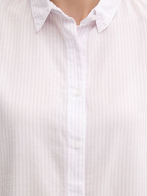 Pepe Jeans koszula damska kolor różowy relaxed z kołnierzykiem klasycznym PL305100